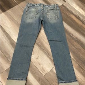 Stone washed jeans